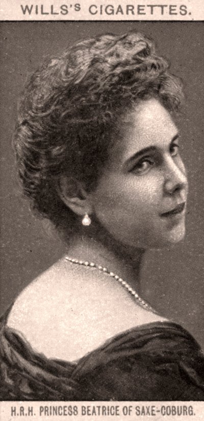 H.R.H Prinzessin Beatrice von Sachsen-Coburg, 1908 von WD and HO Wills