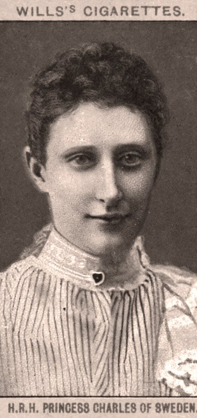 H.R.H. Prinzessin Charles von Schweden, 1908 von WD and HO Wills