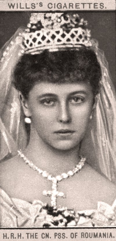 Ihre Königliche Hoheit, die Kronprinzessin von Rumänien, 1908 von WD and HO Wills