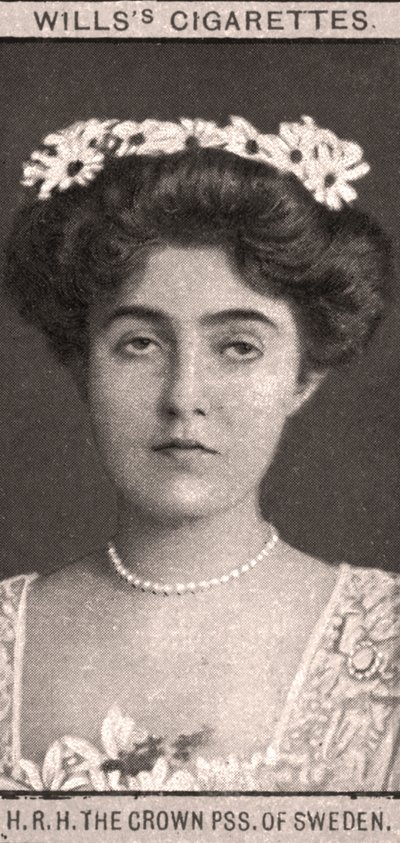 S.K.H. Die Kronprinzessin von Schweden, 1908 von WD and HO Wills
