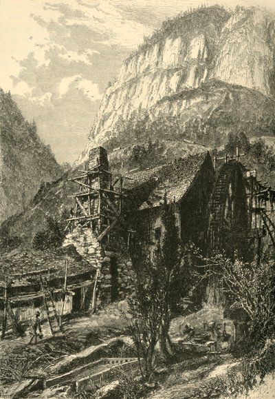 Cumberland Gap, vom Osten, 1872 von W.H. Morse