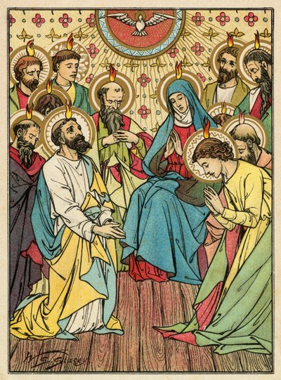 Der Abstieg des Heiligen Geistes von W.S. Stacey