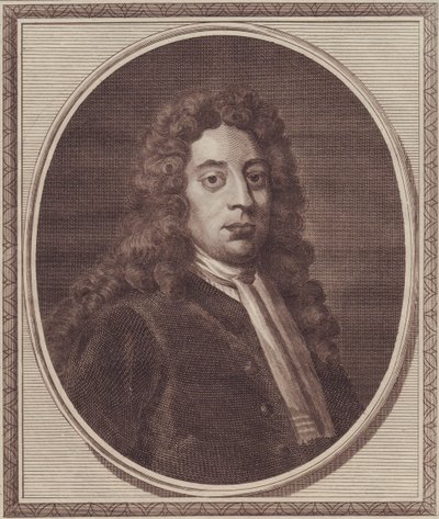 Porträt des englischen Admirals George Byng von John Ward Dunsmore
