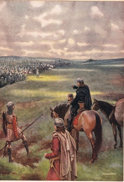 Hamlet erkundigt sich nach den Truppen, aus 
