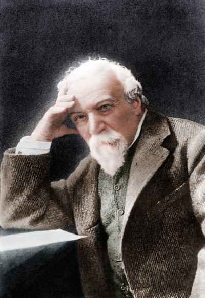 Robert Browning, englischer Dichter und Dramatiker von W H Grove