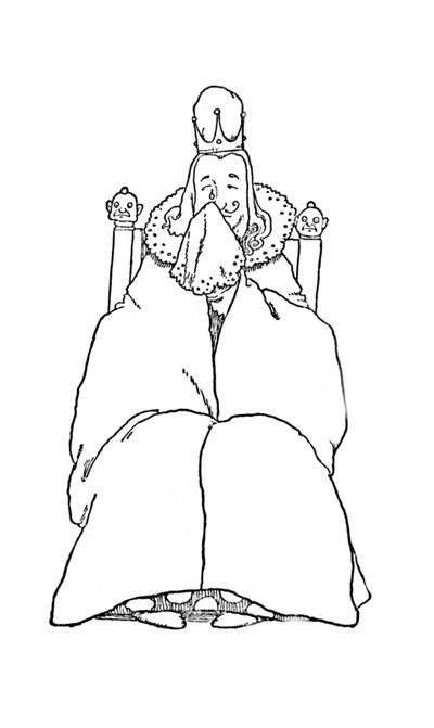 Und er weinte wie ein Kind, ca. 1930 von William Heath Robinson