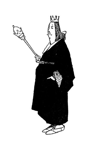 Ich sage nichts für den Moment, bemerkte der König von William Heath Robinson