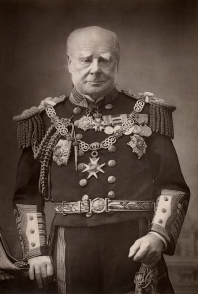 Henry Keppel (1809-1904) englischer Admiral und Höfling von W. and D. (after) Downey