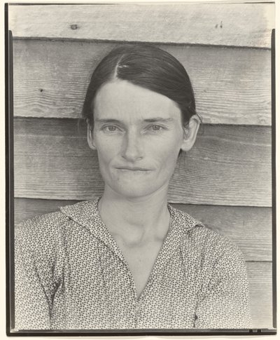 Allie Mae Burroughs, Frau eines Baumwollpächters, Hale County, Alabama von Walker Evans