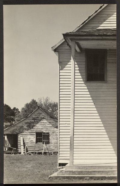 Detail der Kirche der Schwarzen, South Carolina von Walker Evans