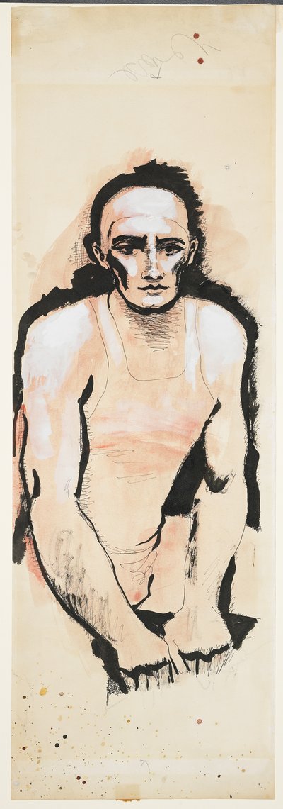 Studie für "Roberto" Nr. 1 von Walt Kuhn