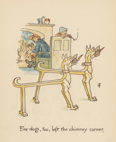 Illustration für Legends for Lionel von Walter Crane von Walter (after) Crane