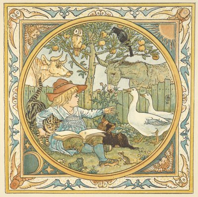 Farbige Illustration für 
