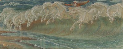 Die Rosse des Neptun von Walter Crane