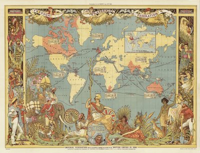 Imperiale Föderation von Walter Crane