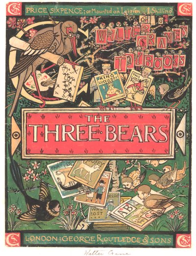 Die drei Bären von Walter Crane