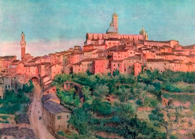 Siena: Eine Stadt auf einem Hügel von Walter Frederick Roofe Tyndale