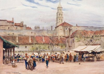 Der Markt von Spalato von Walter Frederick Roofe Tyndale