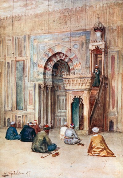 Das Heiligtum in der Moschee des Sultan Hasan von Walter Frederick Roofe Tyndale