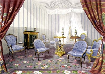 Crystal Palace, der Ruhesaal der Königin, aus Recollection