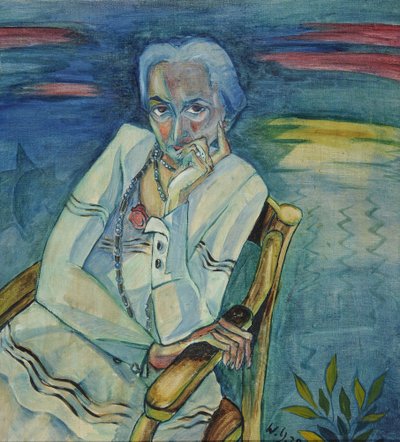 Porträt Rosa Schapire von Walter Gramatte