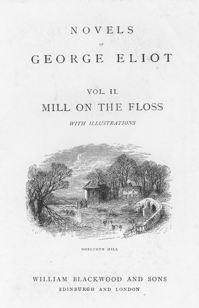 Titelseite von The Mill on the Floss von George Eliot von Walter James Allen