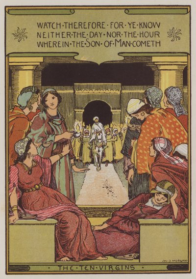 Die zehn Jungfrauen von Walter Jenks Morgan