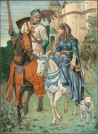 Una und der Ritter des Roten Kreuzes von Walter Jenks Morgan