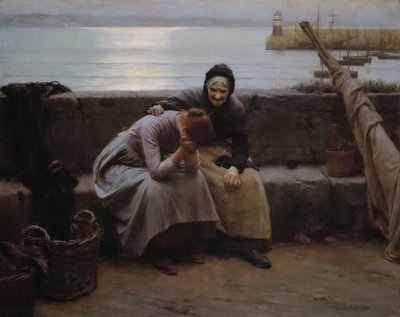 Nie trug der Morgen zum Abend, ohne dass ein Herz brach, 1894 von Walter Langley