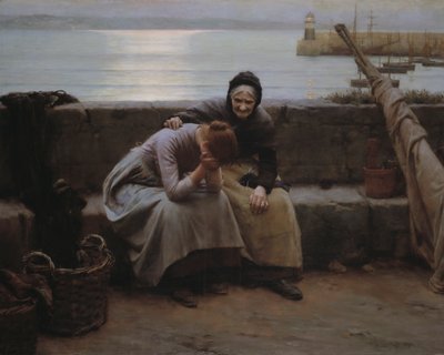 "Nie trug der Morgen zum Abend, ohne dass ein Herz brach" von Walter Langley