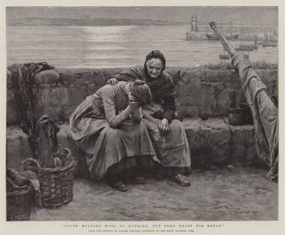Nie trug der Morgen zum Abend, ohne dass ein Herz brach von Walter Langley