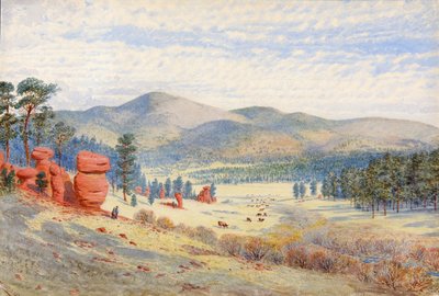 Im Monument Park, Colorado, 1874 von Walter Paris