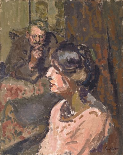 Hubby und Marie, ca. 1912 von Walter Richard Sickert