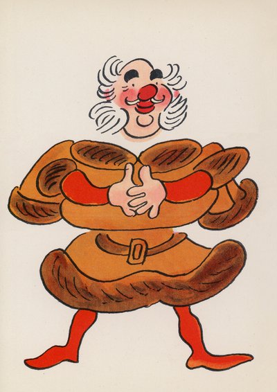 Figuren aus Kinderbüchern: Falstaff von Walter Trier