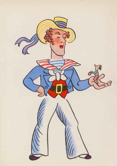 Figuren aus Kinderbüchern: Gulliver von Walter Trier