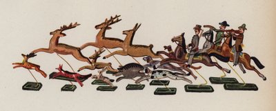 Altes Spielzeug gemalt von Walter Trier von Walter Trier