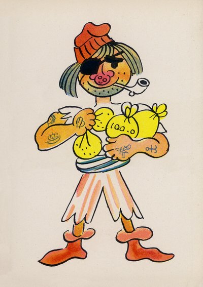 Einer von Walter Triers verrückten Leuten von Walter Trier