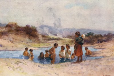Neuseeland: In einem heißen Pool von Walter Wright