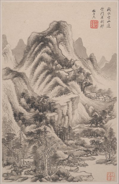 Landschaften im Stil alter Meister von Wang Jian