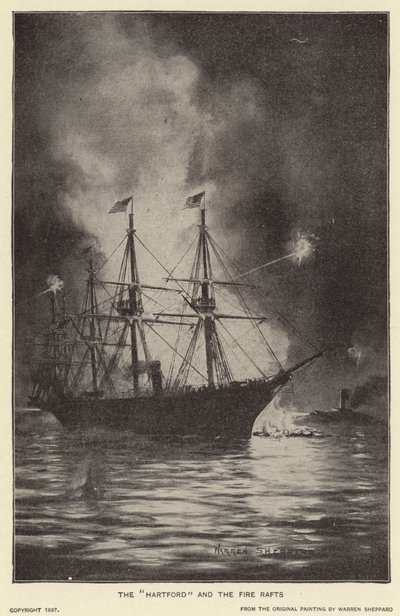 Die "Hartford" und die Feuerflöße von Warren Sheppard