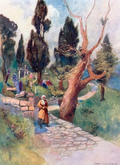Friedhof in Eyoub von Warwick (after) Goble