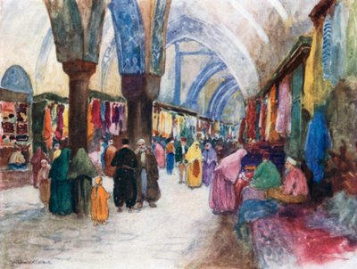 Großer Basar, Stamboul von Warwick (after) Goble