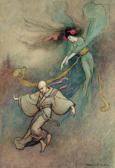 Die Glocke von Dojoji von Warwick Goble