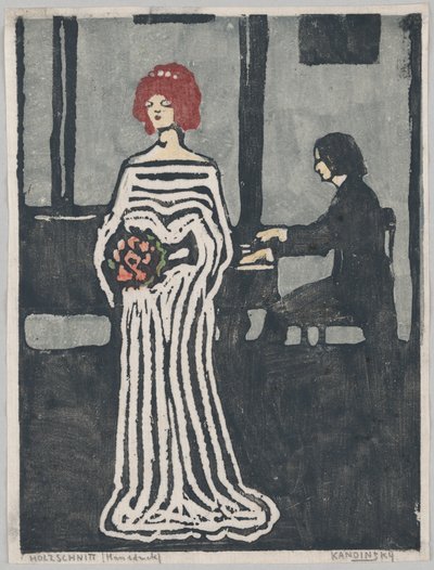 Sängerin von Wassily Kandinsky