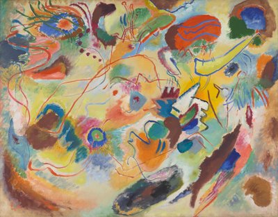 Studie zur Komposition 7 von Wassily Kandinsky