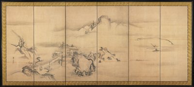 Acht Ansichten der Xiao- und Xiang-Flüsse von Watanabe Shiko