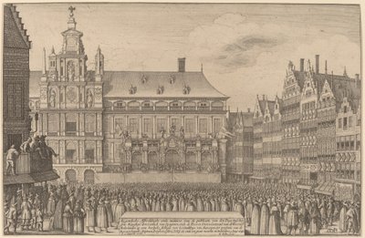 Der Frieden von Münster von Wenceslaus Hollar