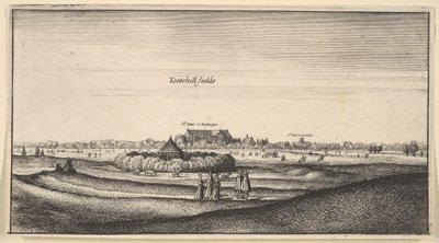 Tootehill fields Amoenissimi aliquot locorum... Prospectus, 1625-77 von Wenceslaus Hollar