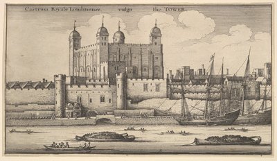 Tower of London von Wenceslaus Hollar