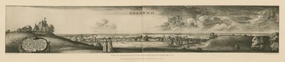 Ansicht von Greenwich, 1637 von Wenceslaus Hollar